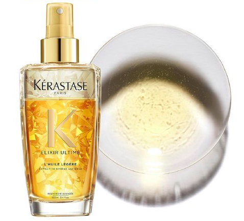 아르간 오일이 함유되어 빛나는 윤기로 웨트 헤어 스타일링이 가능한 오일 미스트, 100ml, 5만9천원, Kerastase.
