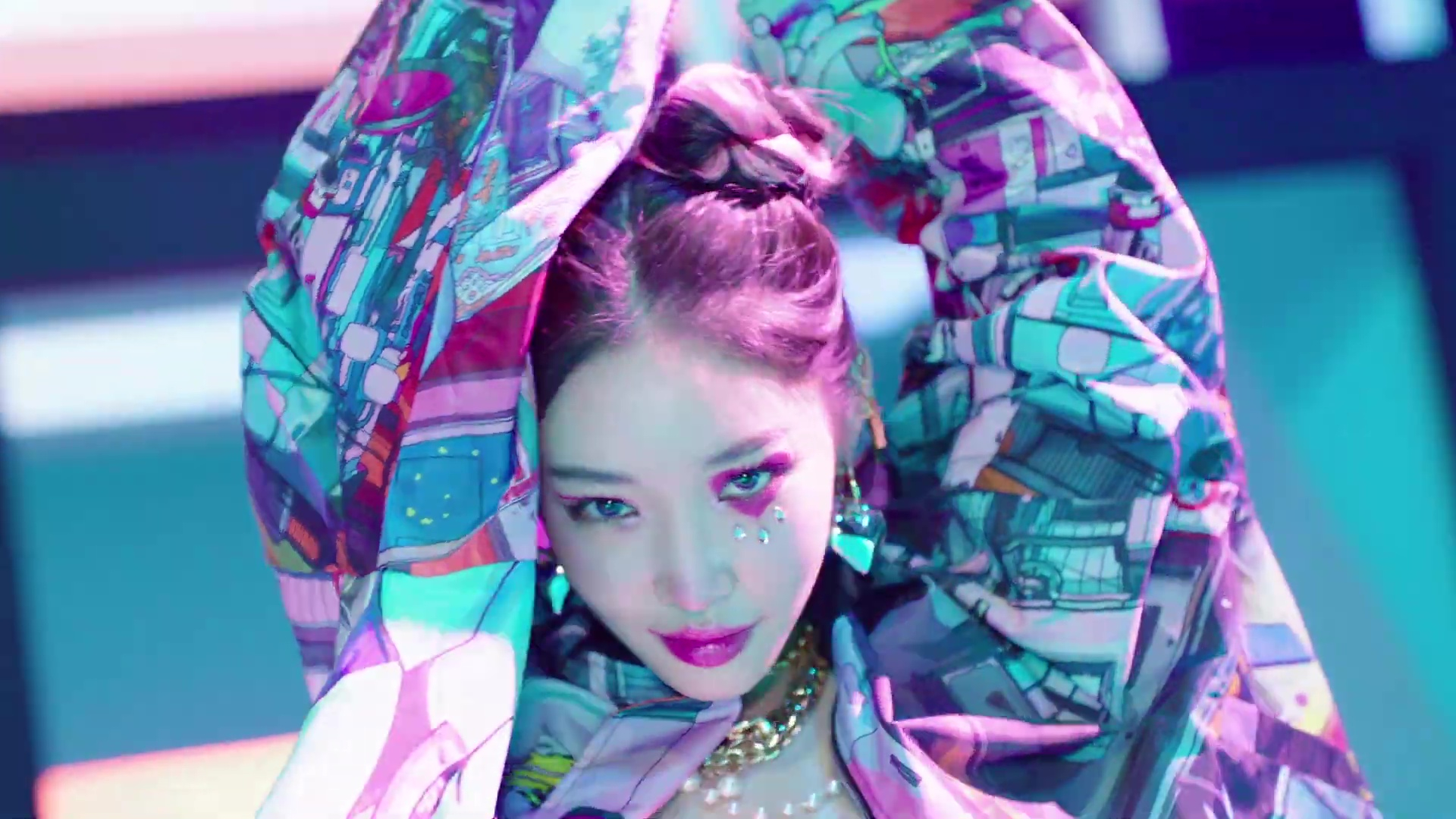 사진 청하 <바이시클> MV 캡처