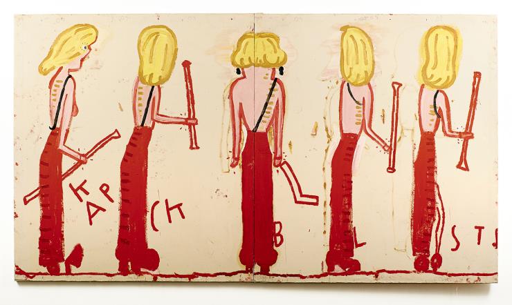 ⓒNK (Syracuse Line Up) 2014/Rose Wylie