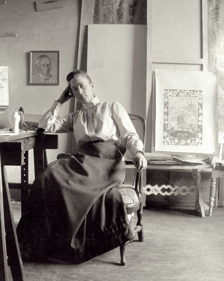 힐마 아프 클린트(Hilma af Klint, 1862~1944). 