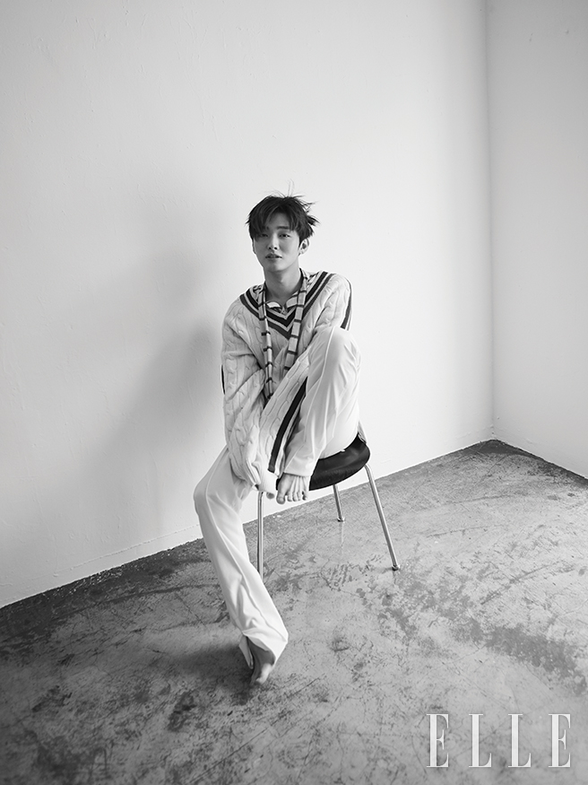 윤지성,윤지성화보,윤지성엘르화보,엘르화보,엘르2월호