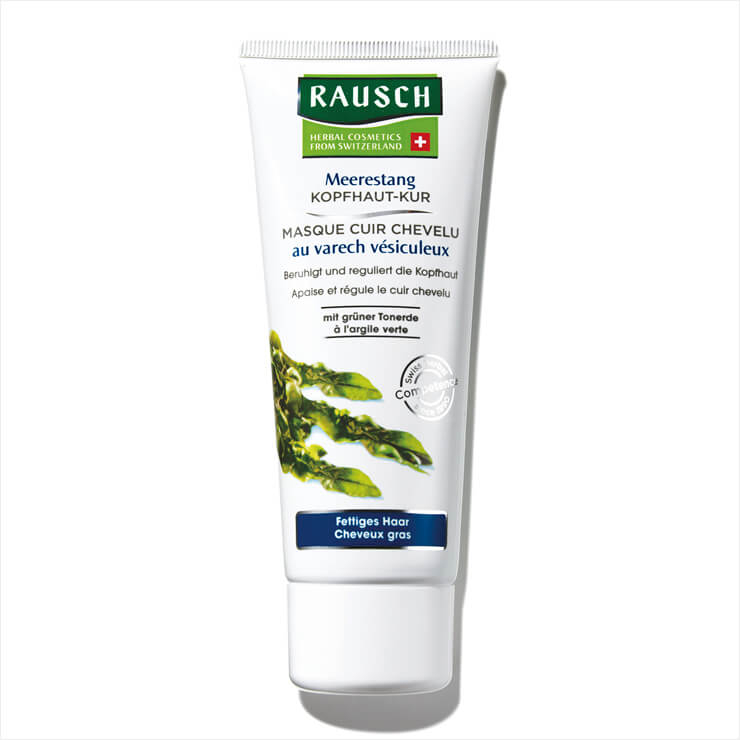 미네랄 클레이 머드가 두피의 각질을 부드럽게 스케일링해 주는 씨위드 스칼프 팩, 3만5천원, Rausch. 