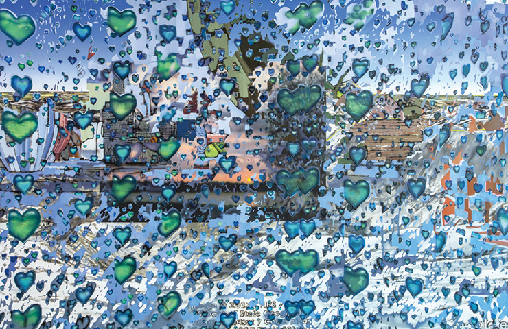 P21갤러리에서 개인전을 통해 선보인 ‘Spotted’(2019).