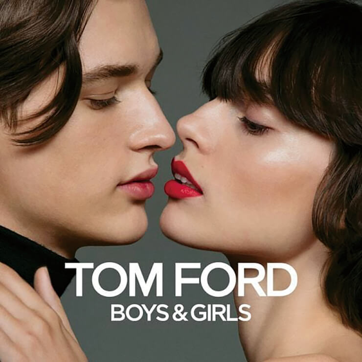 톰 포드 뷰티 보이즈 앤 걸스 광고 비주얼.