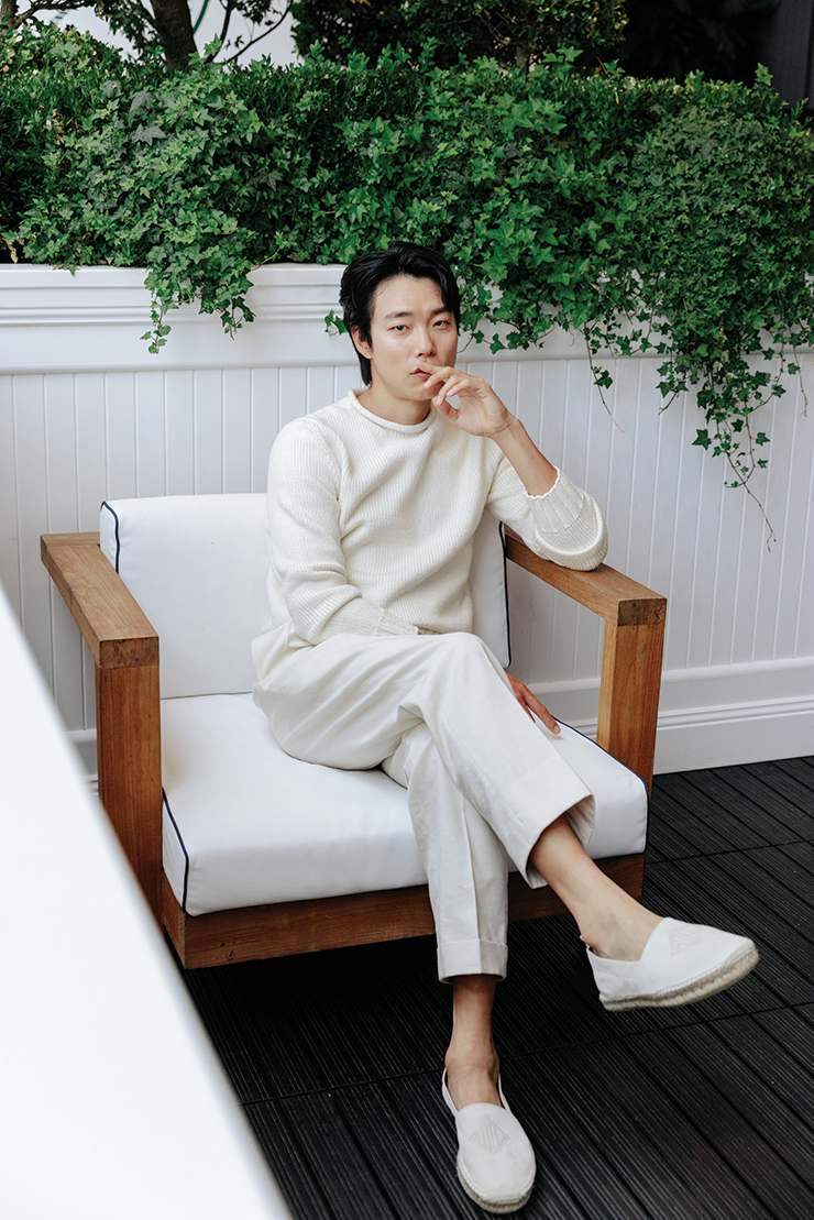 한국을 대표해 초대된 배우 류준열.