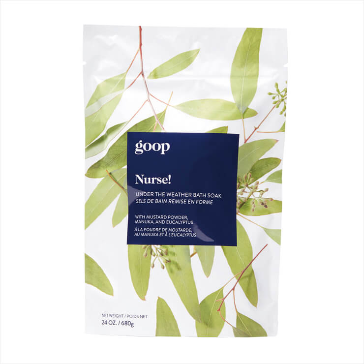 너스! 언더 더 웨더 배스 소크, 35달러(국내 미출시), Goop. 
