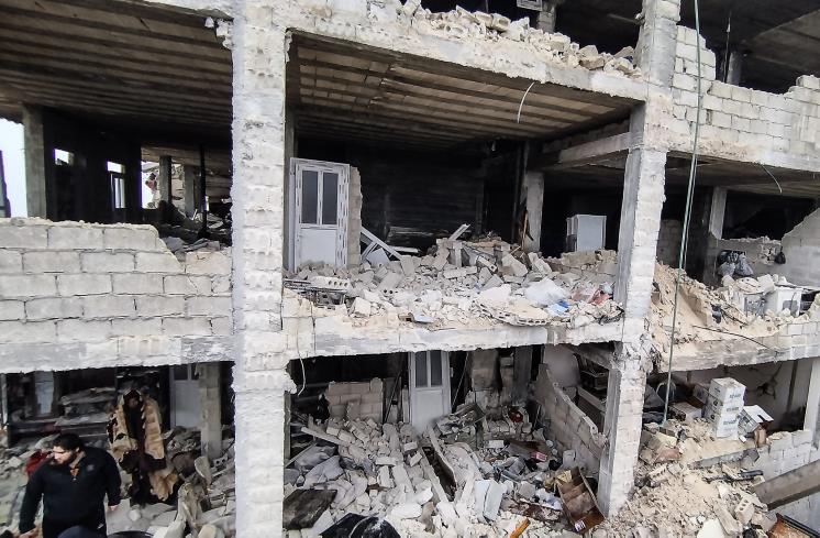 Earthquake in Turkey devastated Syria