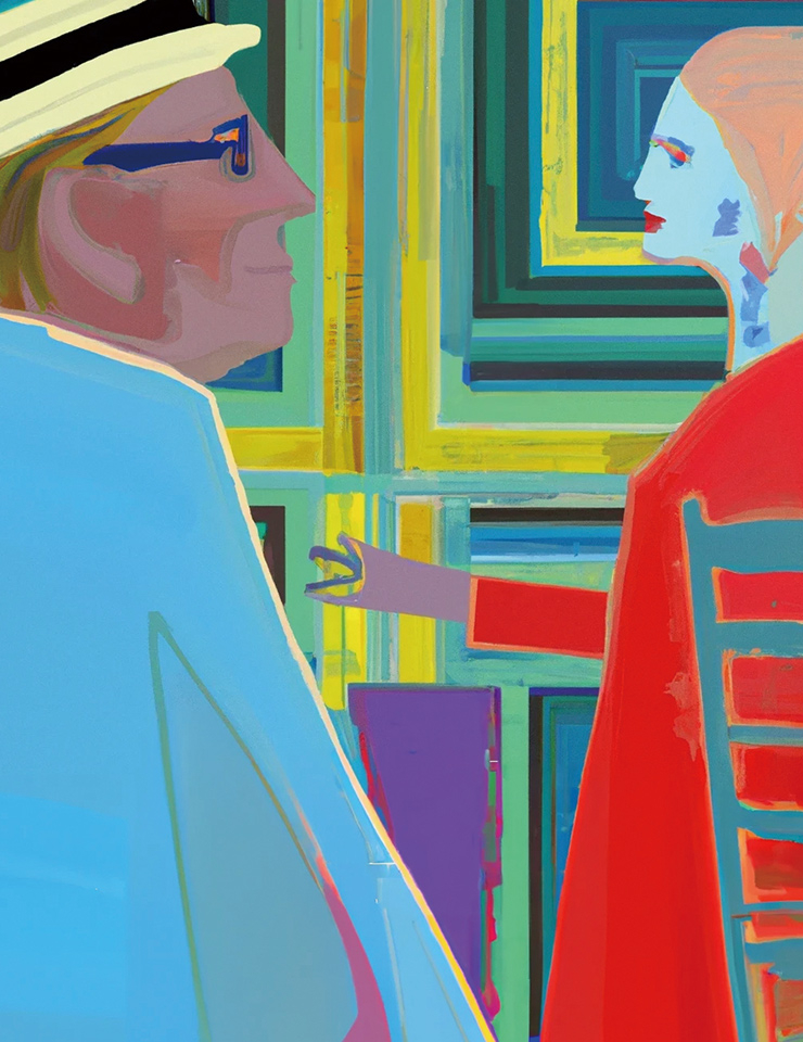 이미지 생성 AI ‘달리2(DALL-E 2)’가 생성한 일러스트레이션. 