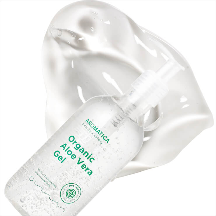전 성분 9개만으로 이뤄진 95% 유기농 알로에 베라 젤, 9천8백원, Aromatica.