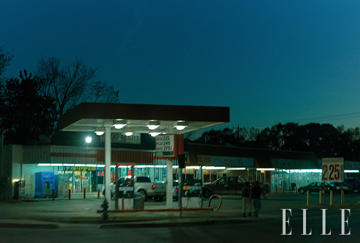 ‘Gas Station 102601’ 2018, 30x37cm, Pigment Print. Unique.