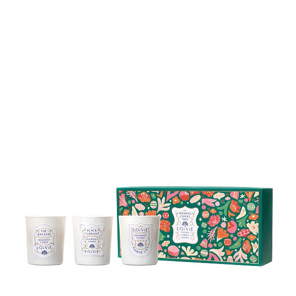 로이비 프래그런스 캔들 미니 트리오 센티드 가든 에디션 65g x 3ea 4만9천원. (블랙 커런트, 앰버 릴리, 퍼 발삼)