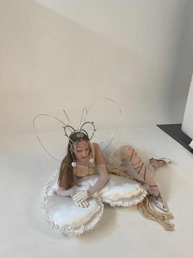 카우기의 다섯 번째 컬렉션 <VALENTINE> 촬영장