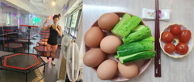 김혜선 식단