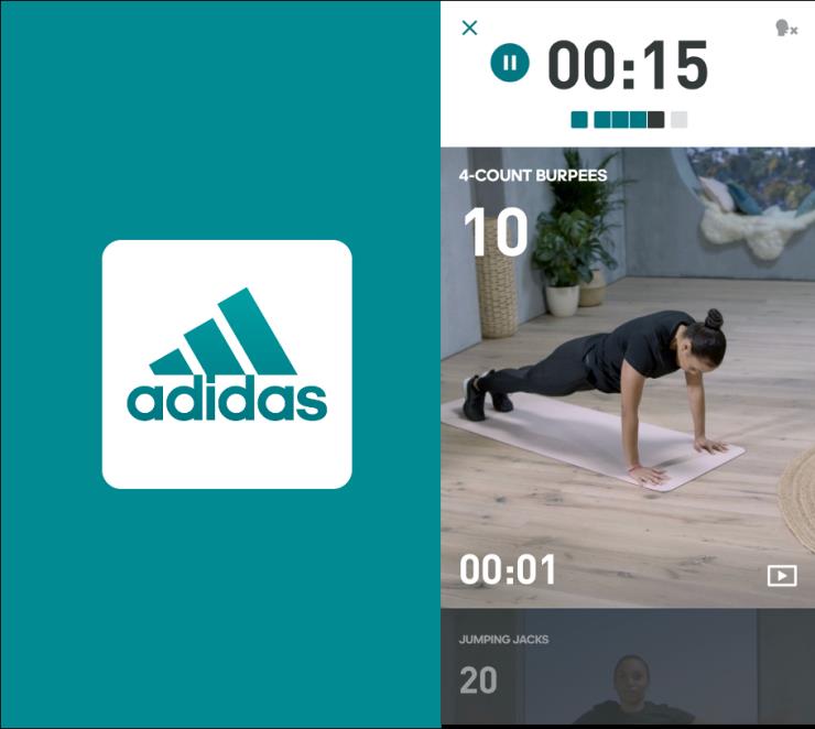 아디다스 트레이닝 바이 런태스틱