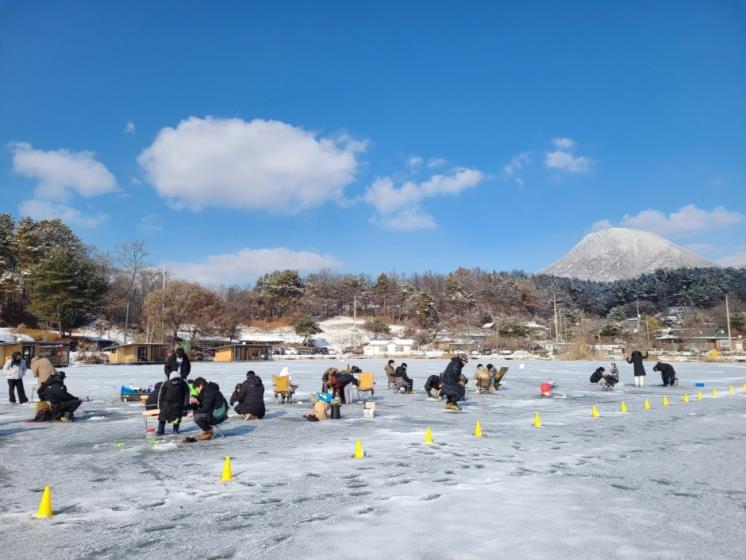 양평 산수유마을 빙어축제