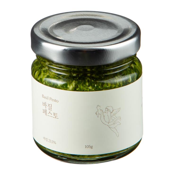위크위크서울 바질 페스토 – 엑스트라버진 올리브유와 잣, 그라나파다노치즈, 마늘, 천일염 외 첨가제가 전혀 들어가지 않은 바질 페스토는 이 제품이 유일!