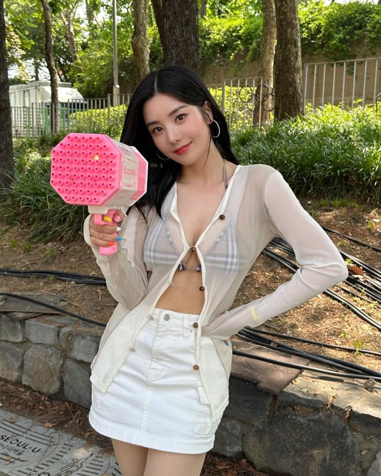 워터밤 당시 권은비
