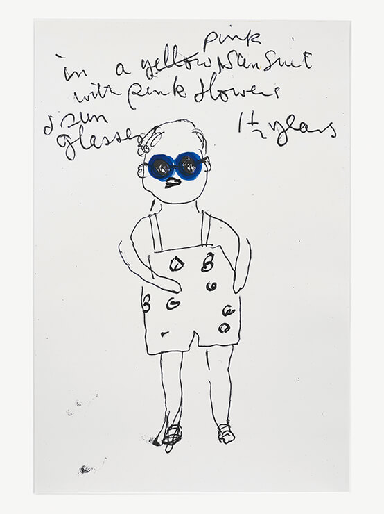 RW, Swimsuit with Pink Flowers, 2019.
