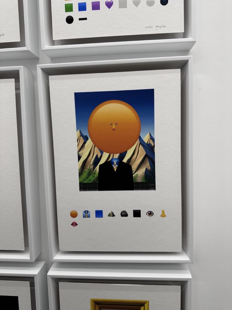 <EMOJI PAINTING(이모지 페인팅)> 'Series 1 : ART HISTORY' 전시