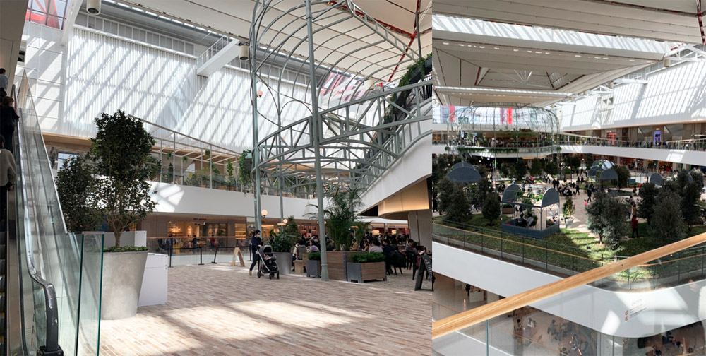 훌륭한 조도를 자랑하는 더현대서울 