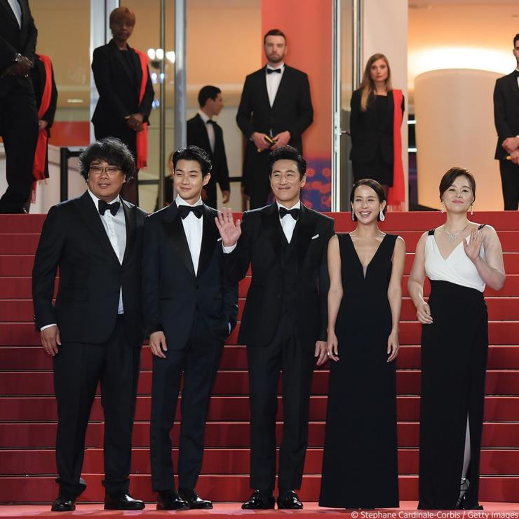 칸 영화제 프리미어에 참석한 봉준호 감독과 배우들 @festivaldecannes