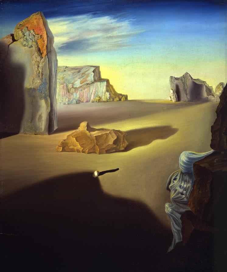 <다가오는 밤의 그림자 The Shades of Night Descending>, 1931 ⓒ Salvador Dali, Fundacio Gala-Salvador Dali, SACK, 2021