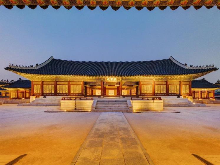 경복궁 밤 풍경
