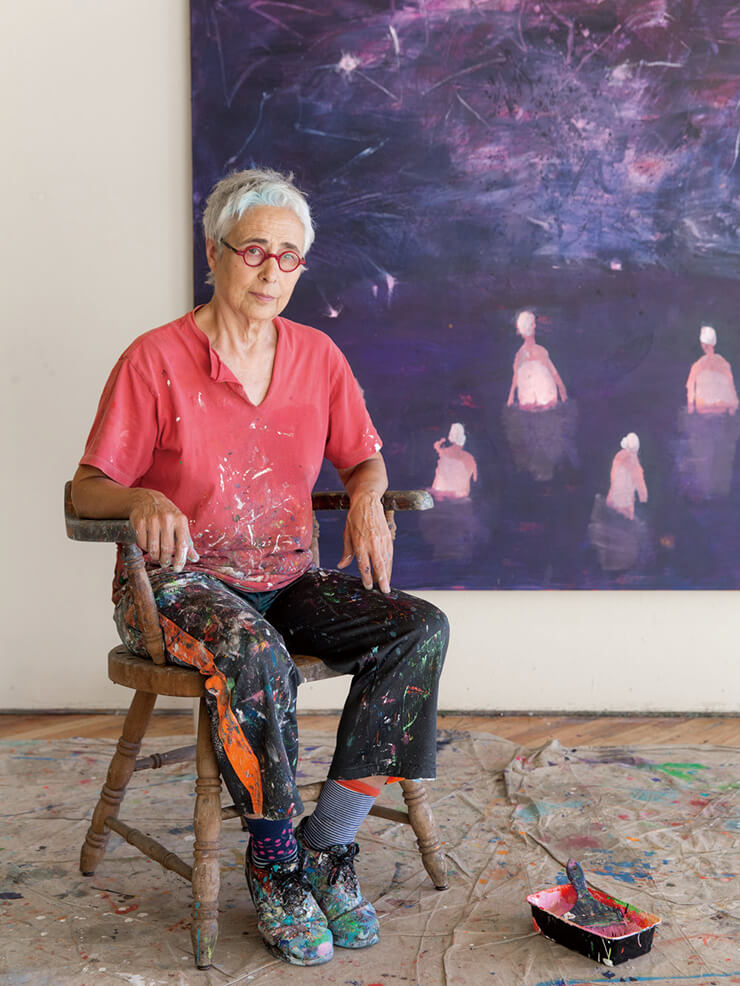 캐서린 브래드퍼드. 그녀의 작업실에서. (Photo : Erin Little)