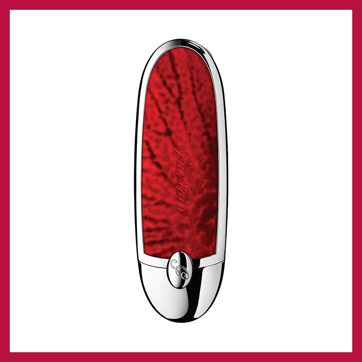 레드 오키드 컬렉션 루즈 G 더 럭셔리어스 벨벳, 4만8천원, 케이스 4만9천원, Guerlain.