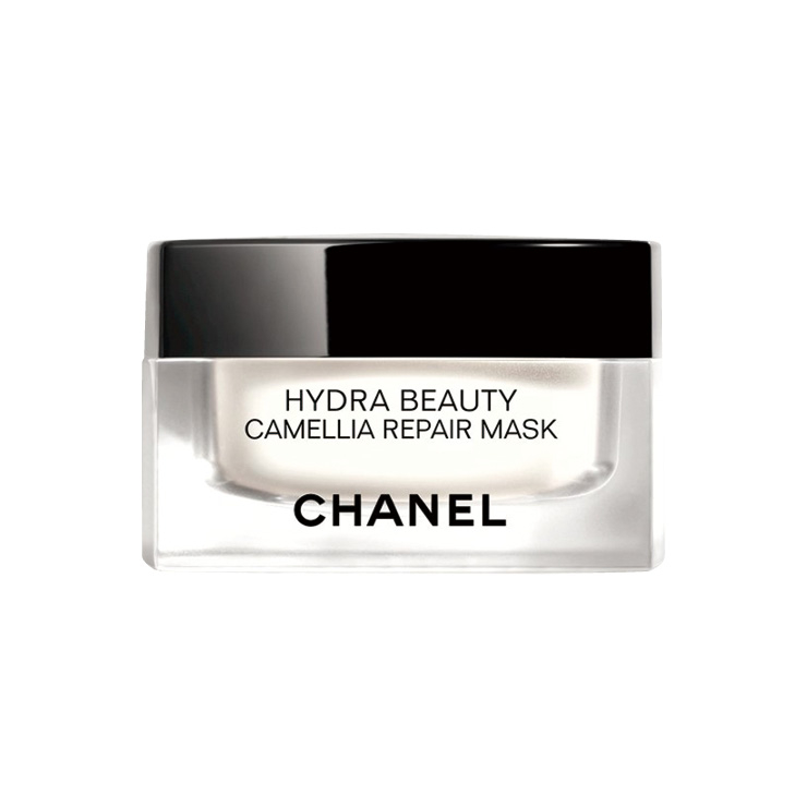 카멜리아 왁스가 피부에 보호막을 형성해 수분 증발을 막아주는 이드라 뷰티 까멜리아 리페어 마스크, 9만5천원, Chanel. 