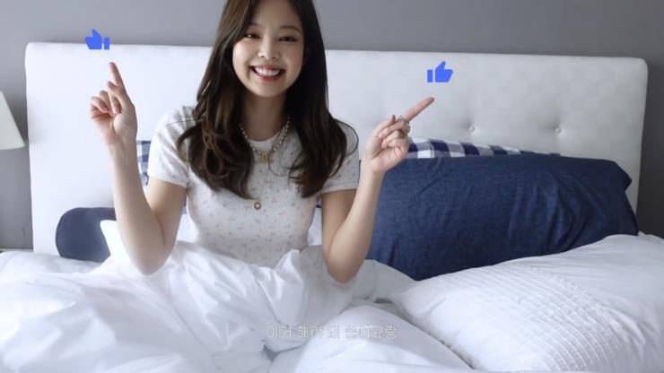 제니 유튜브 영상 캡처