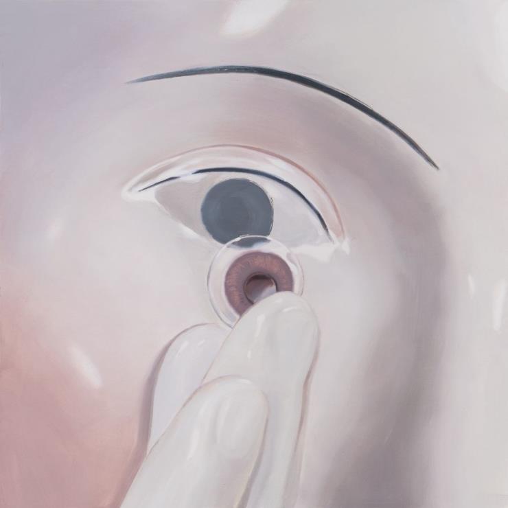 'Untitled', 116.8 x 116.8 cm, Oil on Canvas, 2019