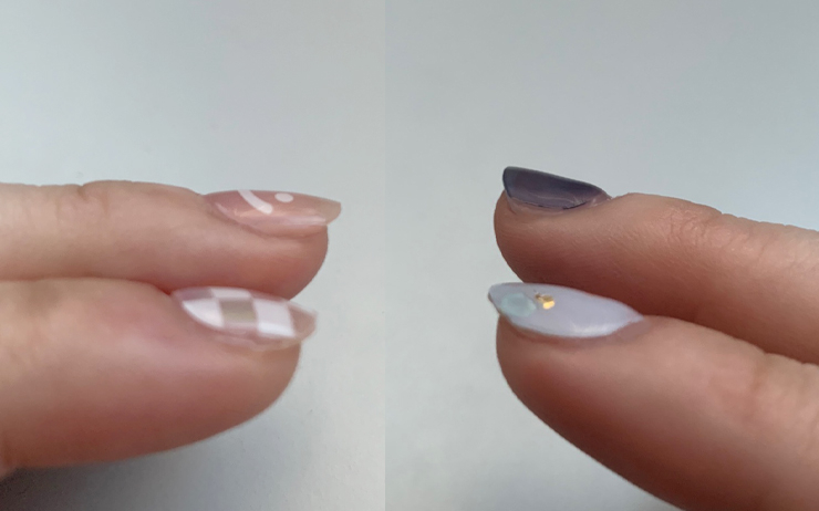 좌 글레이즈, 우 오호라. 한 눈에 봐도 느껴지는 두께 차이!