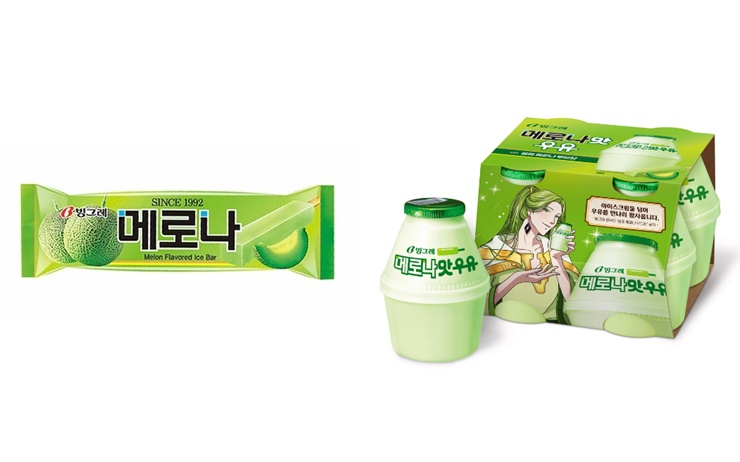 메로나맛우유