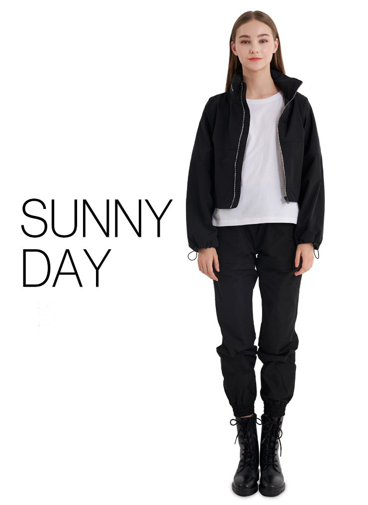 데이플러스 코트 숏 재킷 분리 @에딧 플러스