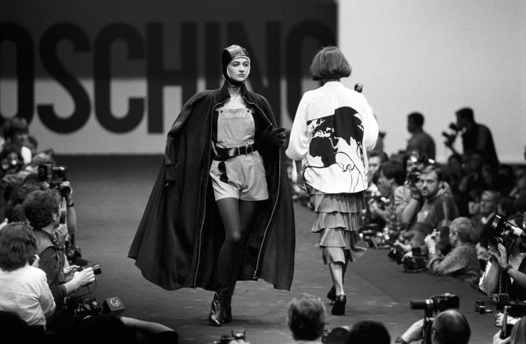프랑코 모스키노의 1986 F/W 컬렉션. Ⓒ게티 이미지