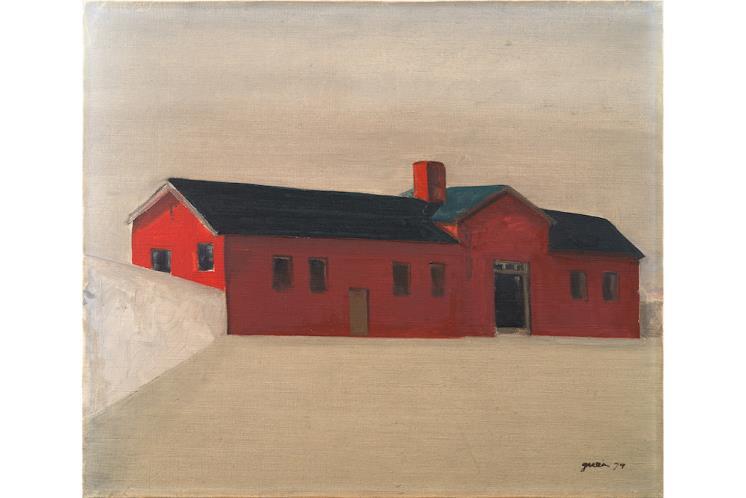 원계홍-수색역-1979년-캔버스에-유채-45.5x53.2cm