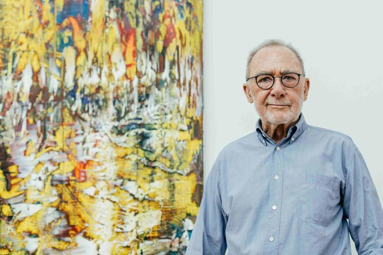 Gerhard Richter, Dresden 2017, Photo: David Pinzer, courtesy Gerhard Richter Archiv Dresden ⓒ Gerhard Richter 2023 (제공: Neue Nationalgalerie)