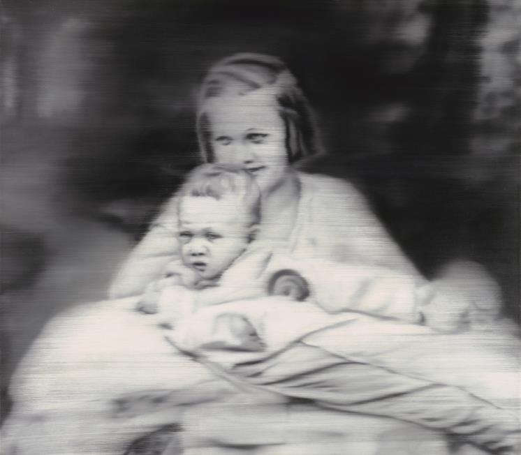 Gerhard Richter, Tante Marianne (마리안느 이모), 1965/2019, Photography version, 100 x 115 cm, ⓒ Gerhard Richter 2023 (제공: Neue Nationalgalerie)