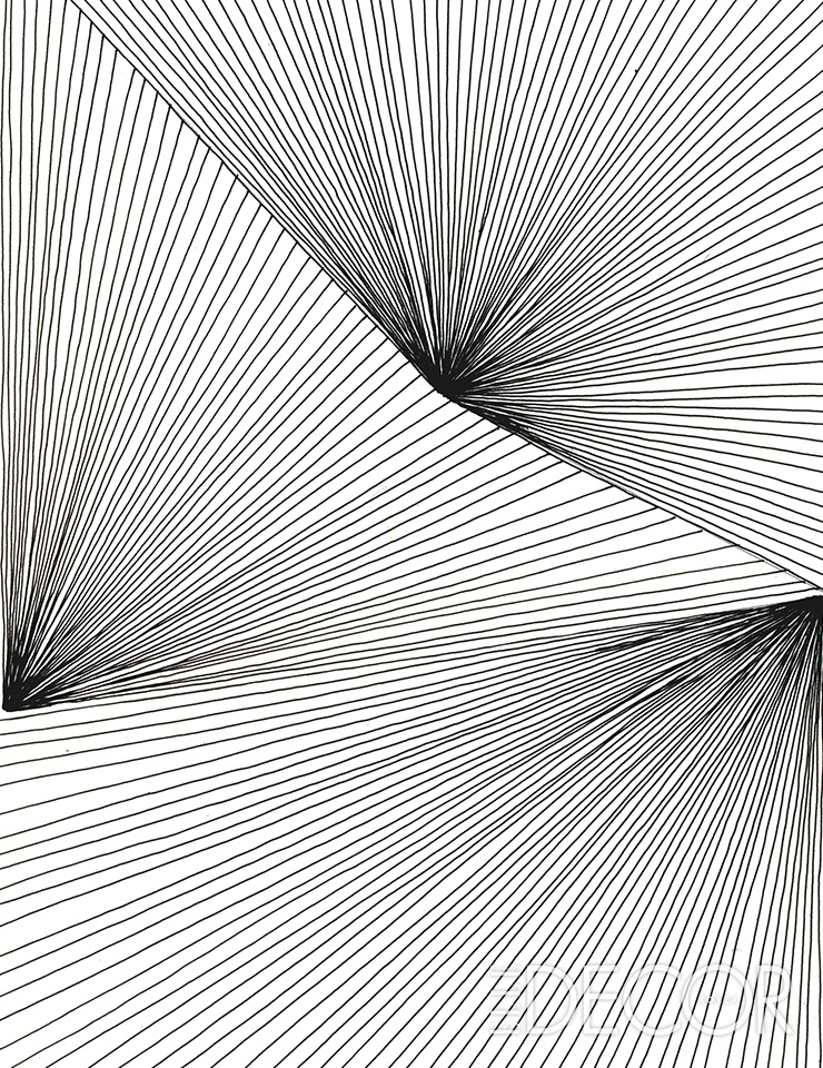‘Untitled’, felt pen on paper, 24.5x35 cm, 2020 © Atelier Pierre Charpin