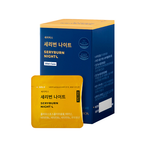 수면유도제로 쓰이는 L-테아닌 성분이 들어있는 세리박스 세리번 나이트