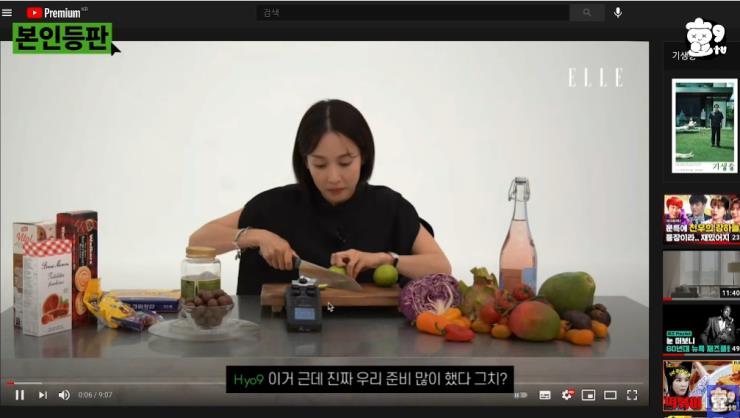 유튜브 <효구티비> 캡처