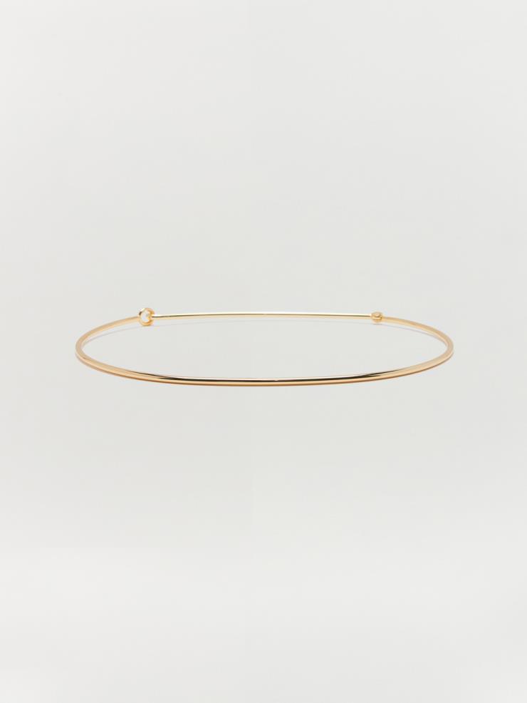 드레시한 룩에 잘 어울릴 골드 링 벨트, EENK