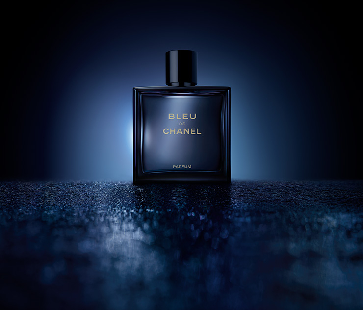 블루 드 샤넬 광고.