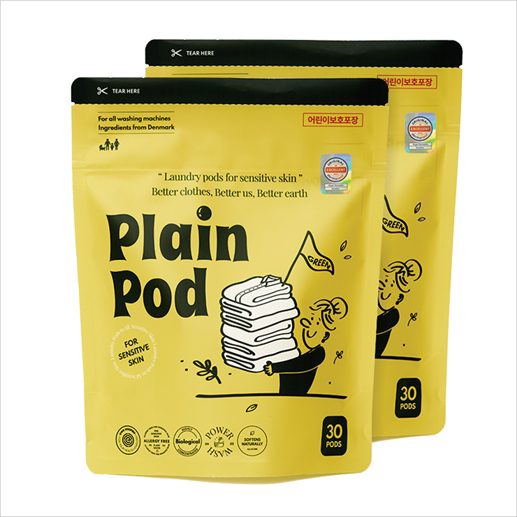 민감성 캡슐 세제, 30입, 3만3천원, Plain Pod.