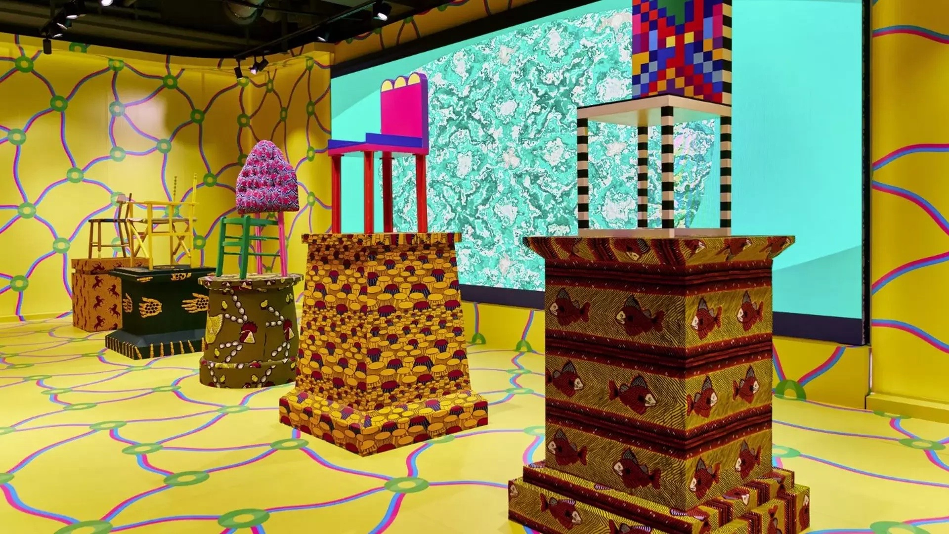 MCM x Yinka Ilori for 프리즈 서울 2023