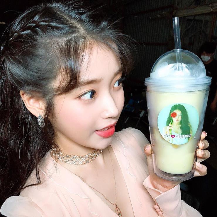 송혜교의 간식차 서포트