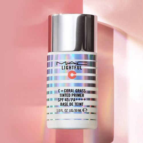 라이트풀 C+ 코랄 그라스 틴티드 프라이머 SPF 45/PA++++, 5만2천원대, MAC.