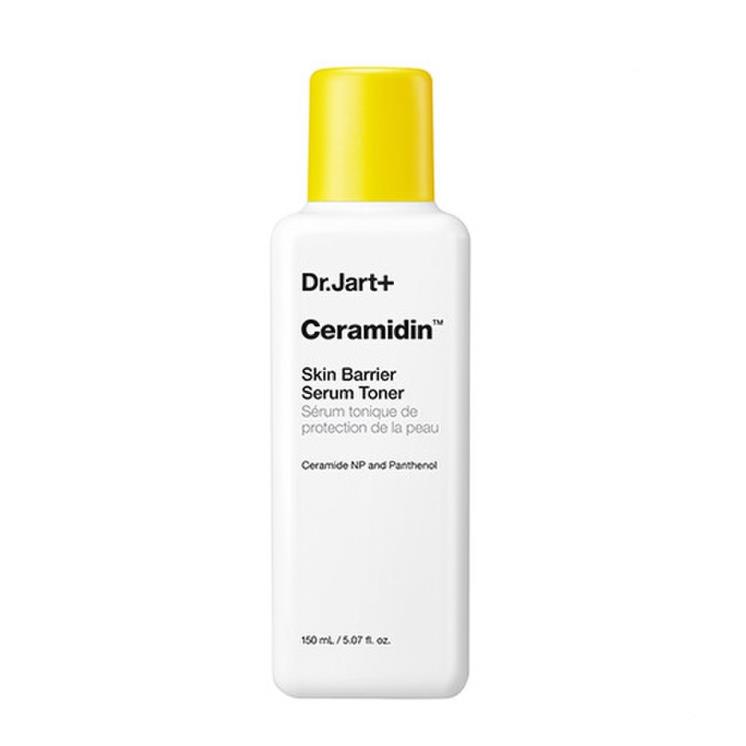 닥터자르트 스킨 베리어 세럼 토너 - 세라마이드와 판테놀이 풍부하게 함유돼 묽은 로션 제형. 마스크를 하기에도 좋다. 150mL 3만 7천원.