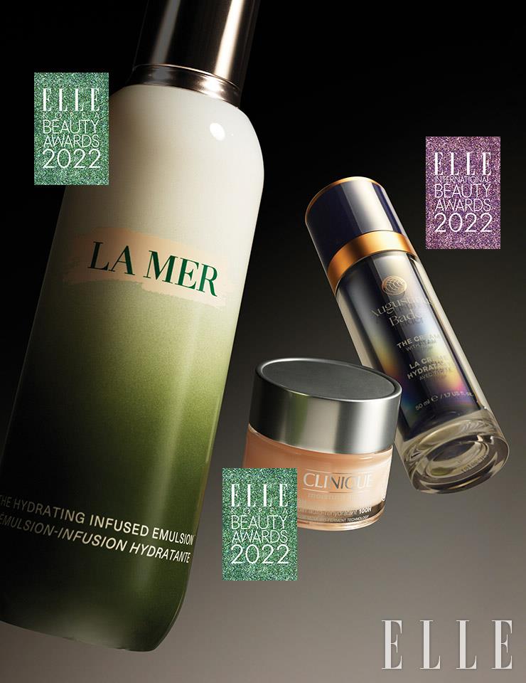 (왼쪽부터) 하이드레이팅 인퓨즈드 에멀전, 34만원대, La Mer. 모이스처 써지™ 100시간 오토-리플레니싱 하이드레이터, 75ml 5만5천원대, 125ml 8만2천원대(백화점 단독), Clinique. 더 크림, 299달러(국내 미출시), Augustinus Bader.
